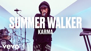 Summer Walker  quotKarmaquot Live  Vevo DSCVR [upl. by Oirom247]