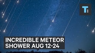 Incredible meteor shower Aug 1224 [upl. by Adnohsak]