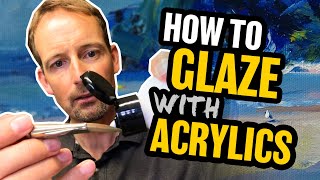 How to Glaze with Acrylics [upl. by Waki266]