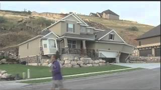 Watch Landslide Crushes a Home [upl. by Crispen]