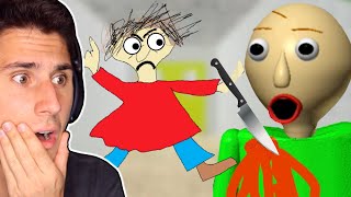 Playtime KILLED BALDI  Baldis Basics [upl. by Bolger505]