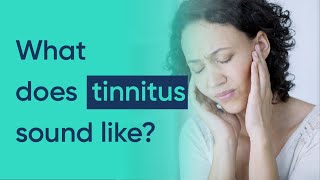 What does tinnitus sound like tinnitus noises [upl. by Suirauqram771]