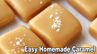 Easy Homemade Caramel  The Carefreekitchen [upl. by Canica982]