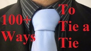 How to Tie a Tie Triple Windsor Necktie Knot [upl. by Starbuck]