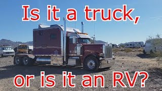 RTR 2018 Unbelievable sleeper cab on this semi truck  tour and interview [upl. by Harts]