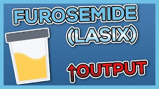 Furosemide Lasix Nursing Drug Card Simplified  Pharmacology [upl. by Essilec]