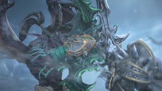 Illidan VS Arthas Fight Cinematic  Warcraft III Reforged [upl. by Sabanrab]