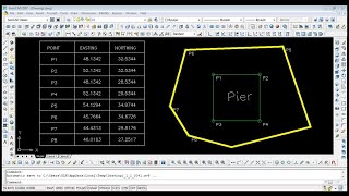 The right way to export Footings Coordinates from AutoCAD into Excel without any lisps [upl. by Aylad]