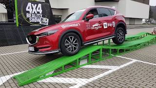 AWD 4WD System tests Stelvio Q5 X3 Discovery and CX5 [upl. by Lisk]