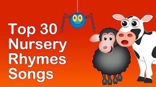 TOP 30 NURSERY RHYMES SONGS  Compilation  Nursery Rhymes TV  English Songs For Kids [upl. by Zinah]