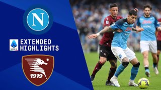 Napoli vs Salernitana Extended Highlights  Serie A  CBS Sports Golazo [upl. by Anirec433]