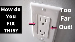 Electrical Outlet NOT SQUARE How to fix this [upl. by Luis217]