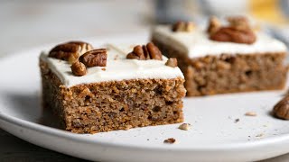 Keto Carrot Cake Recipe with Cream Cheese Frosting [upl. by Sidon170]