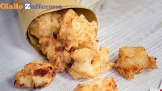 Frittelle di baccalà  Ricetta in 1 minuto [upl. by Ki301]