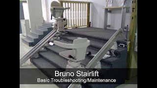 Bruno Stairlift  Basic Troubleshooting Guide [upl. by Clifton532]