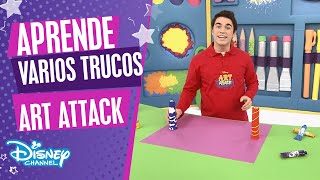 Art Attack Caleidoscopio  Disney Channel Oficial [upl. by Attenwad639]