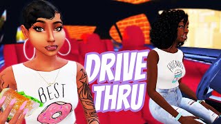 HOW TO MAKE A FUNCTIONAL DRIVE THRU 🍟 SIMS 4 [upl. by Enitsirc]