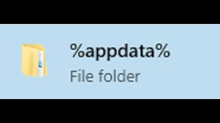 Application Data folder missing in Windows 10  AppData [upl. by Yeuh667]