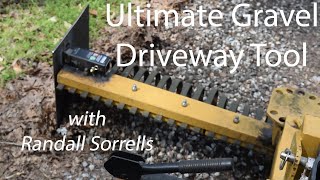 Ultimate Gravel Driveway Tool [upl. by Lyall]