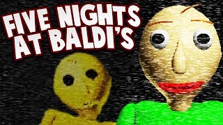 WHO IS GOLDEN BALDI  Five Nights At Baldis Baldis Basics Fan Game [upl. by Millhon]