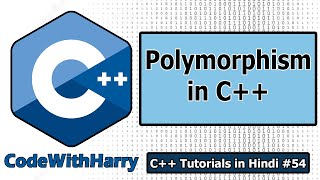 Polymorphism in C  C Tutorials for Beginners 54 [upl. by Flowers]