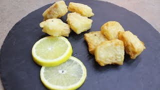 BACCALA FRITTO IN 1 MINUTO  ricette veloci  FoodVlogger [upl. by Annohsal]