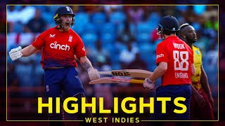 Final Over Drama  Highlights  West Indies v England  3rd T20I [upl. by Atidnan]