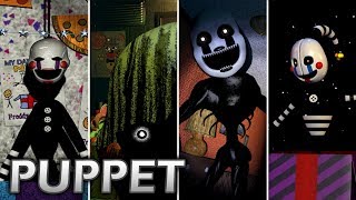 Evolution of Puppet in FNAF 20142017 [upl. by Booker186]