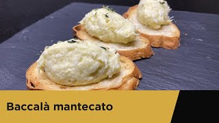 Baccalà mantecato gourmet [upl. by Annauqahs952]