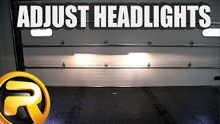 How to Adjust your Projector Headlights [upl. by Jorey443]