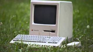 Old Macintosh Startup Sounds And Crash Sounds [upl. by Domella582]