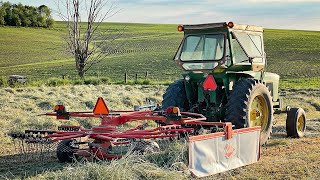 Using The New Rotary Rake  KUHN GA 4230 T [upl. by Hunter]