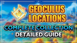 Genshin Impact All 1301 Geoculus Locations Complete Collection Guide The Best Route Tutorial [upl. by Adalie657]