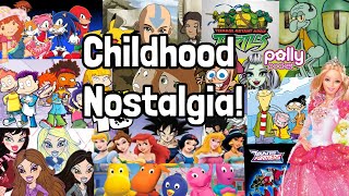 Editing Childhood Nostalgic Cartoons Early 2000s2010s some 90s [upl. by Eimrej668]