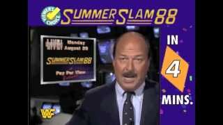 WWF SummerSlam 1988 Countdown PreShow [upl. by Noak]