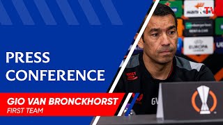 PRESS CONFERENCE  Giovanni Van Bronckhorst  12 May 2022 [upl. by Nomled]