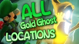 Luigis Mansion 3  All Gold Ghost Locations [upl. by Mukund]