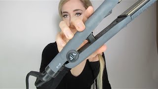 How To Crimp Hair Using A Straightener  LifeOfMeganandLiz [upl. by Crandell]