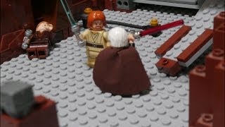 LEGO STAR WARS EpisodeⅡ Duel on Geonosis anakin and obiwan and yoda vs dooku [upl. by Junia]