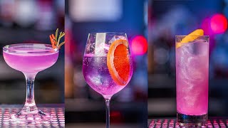 Top 5 Cocktails with Color Changing Gin [upl. by Divaj]