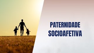 Paternidade socioafetiva [upl. by Tracey824]