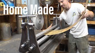 Making a Sheet Metal Roller from Scrap Metal [upl. by Raff650]