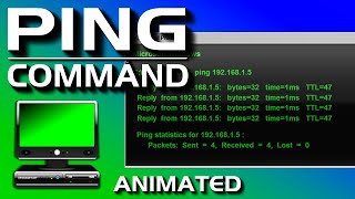 PING Command  Troubleshooting Networks [upl. by Eseila]