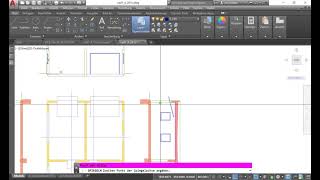 AutoCAD 2D L4 Ü2 Konstruieren von Grundrissen Schnitten und Ansichten [upl. by Loutitia706]