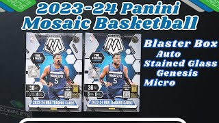 Better than Hobby  202324 Panini Mosaic Basketball Blaster Box opening [upl. by Sancho]