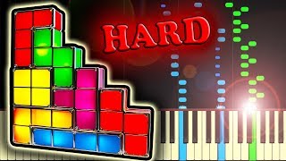 TETRIS THEME  Piano Tutorial [upl. by Kama]