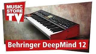 Behringer DeepMind 12 Synthesizer  Review  Test  Demo deutsch [upl. by Narual]