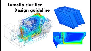 Lamella clarifier guideline  tube settler design and CFD simulation [upl. by Ibed]