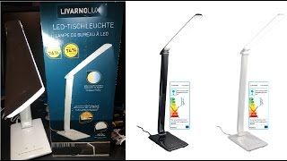 LEDTischleuchte LIVARNO LUX 4K UHD Deutsch Review [upl. by Antonius]