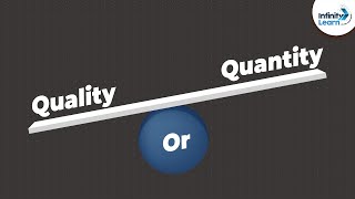 What matters more Quality or Quantity  Dont Memorise [upl. by Llecram]